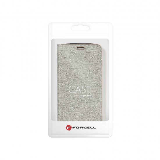 Samsung A12 Forcell Luna Book Gold Silver Кейс