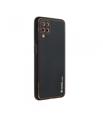 Samsung A12 Forcell Leather Black Кейс