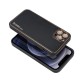 Samsung A12 Forcell Leather Black Кейс