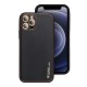 Samsung A12 Forcell Leather Black Кейс