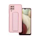 Samsung A12 Forcell Leather Kickstand Pink Кейс