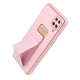 Samsung A12 Forcell Leather Kickstand Pink Кейс