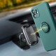 Samsung A12 Forcell Silicone Ring Green Кейс