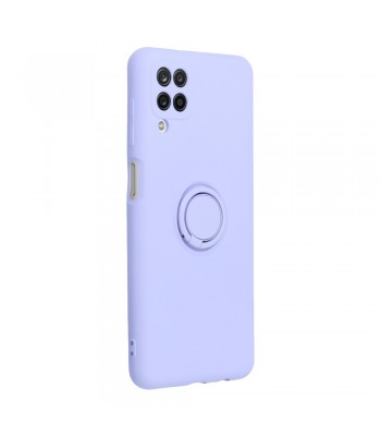 Samsung A12 Forcell Silicone Ring Violet Кейс