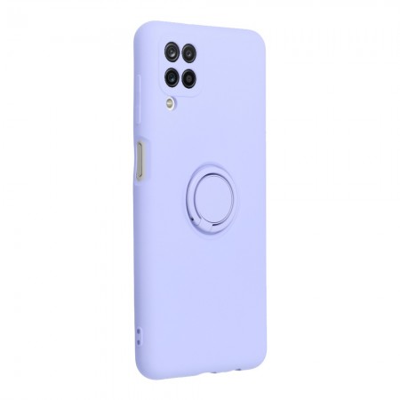 Samsung A12 Forcell Silicone Ring Violet Кейс
