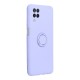 Samsung A12 Forcell Silicone Ring Violet Кейс