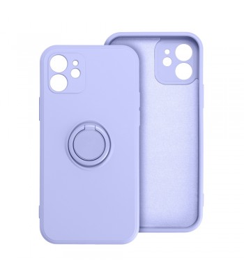 Samsung A12 Forcell Silicone Ring Violet Кейс