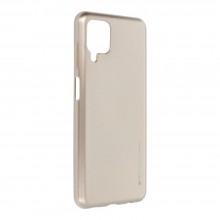 Samsung A12 Mercury i-Jelly Metal Gold Кейс