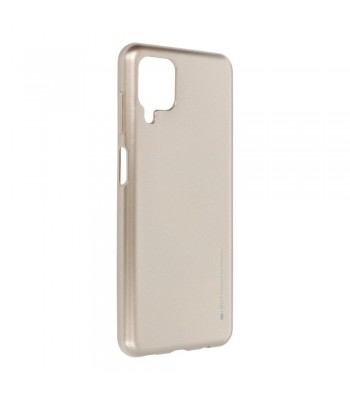 Samsung A12 Mercury i-Jelly Metal Gold Кейс