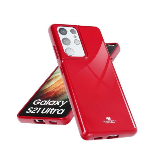 Samsung A12 Mercury Pearl Jelly Red Кейс