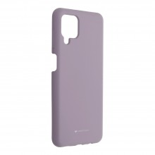 Samsung A12 Mercury Silicone Lavender Grey Кейс Samsung A12 Mercury Silicone Lavender Grey Кейс