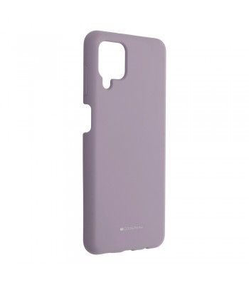 Samsung A12 Mercury Silicone Lavender Grey Кейс