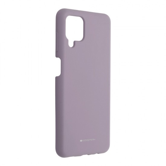 Samsung A12 Mercury Silicone Lavender Grey Кейс