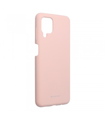 Samsung A12 Mercury Silicone Pink Sand Кейс