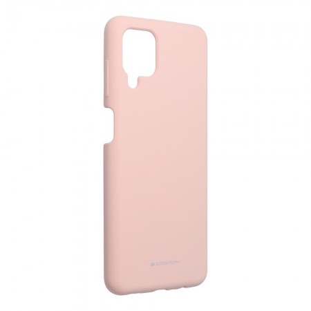 Samsung A12 Mercury Silicone Pink Sand Кейс