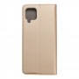 Samsung A12 Smart Book Gold Кейс
