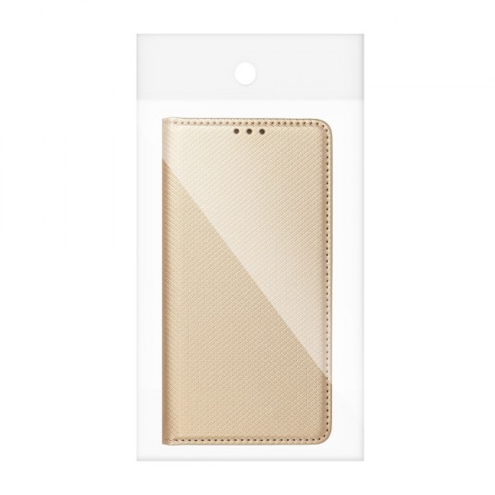 Samsung A12 Smart Book Gold Кейс