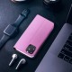Samsung A12 Sensitive Book Light Pink Кейс
