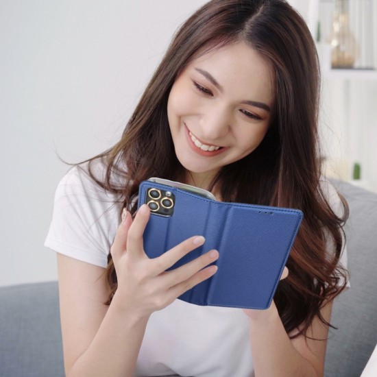 Samsung A12 Smart Book Navy Кейс