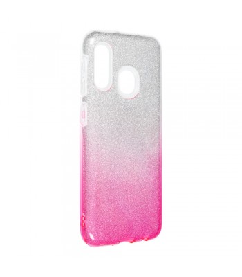 Samsung A20e Forcell Shining Clear/Pink Кейс