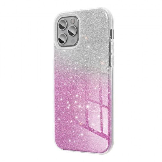 Samsung A20e Forcell Shining Clear/Pink Кейс