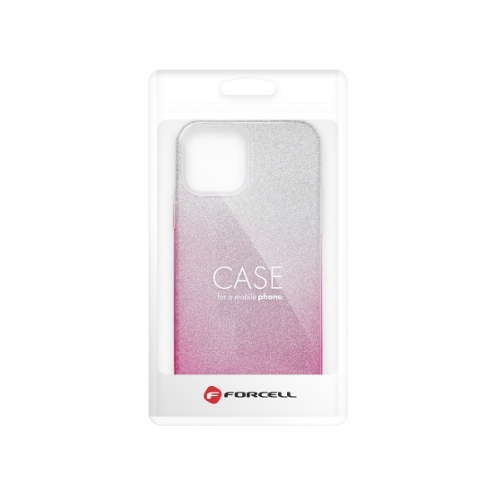 Samsung A20e Forcell Shining Clear/Pink Кейс
