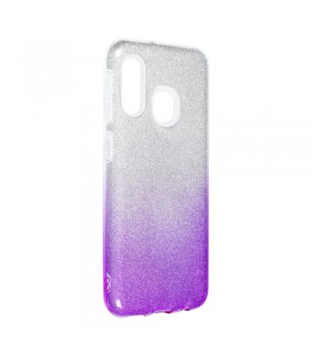 Samsung A20E Forcell Shining Clear/Violet Кейс