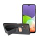 Samsung A22 4G Forcell Leather Kickstand Black Кейс