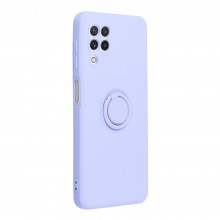 Samsung A22 4G Forcell Silicone Ring Violet Кейс Samsung A22 4G Forcell Silicone Ring Violet Кейс