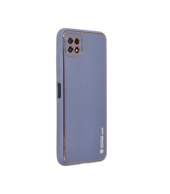 Samsung A22 5G Forcell Leather Blue Кейс
