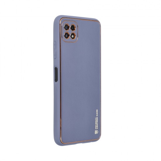 Samsung A22 5G Forcell Leather Blue Кейс