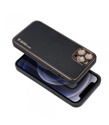 Samsung A22 4G Forcell Leather Black Кейс