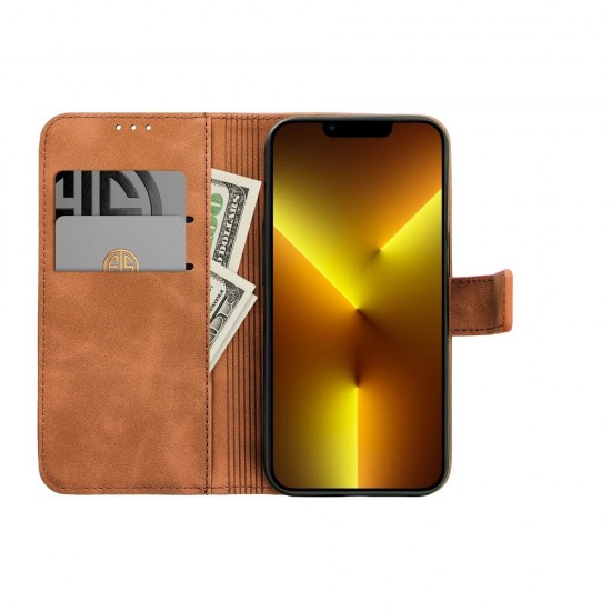 Samsung A33 5G Forcell Tender Book Brown Кейс
