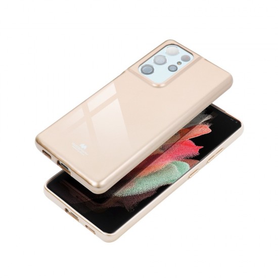 Samsung A33 5G Mercury Pearl Jelly Gold Кейс