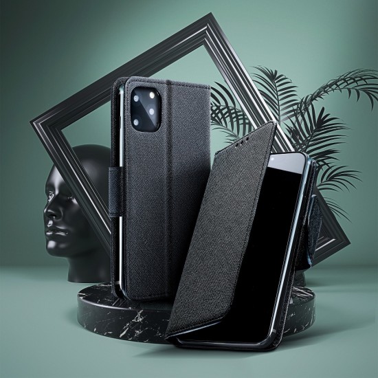 Samsung J5 2016 Fancy Book Black Кейс