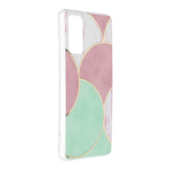 Samsung S20 FE Forcell Marble Cosmo Design 05 Кейс