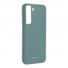 Samsung S22 Mercury Silicone Silky-Soft Green Кейс