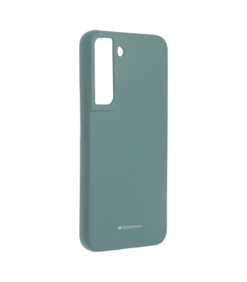 Samsung S22 Mercury Silicone Silky-Soft Green Кейс