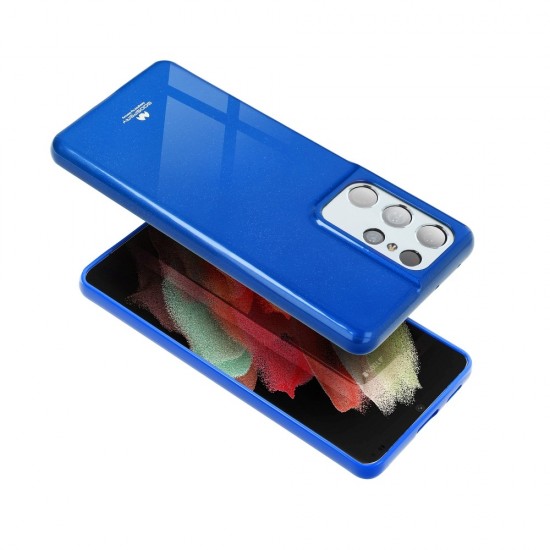 Samsung S22 Ultra Mercury Pearl Jelly Navy Кейс