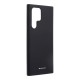 Samsung S22 Ultra Mercury Silicone Silky-Soft Black Кейс