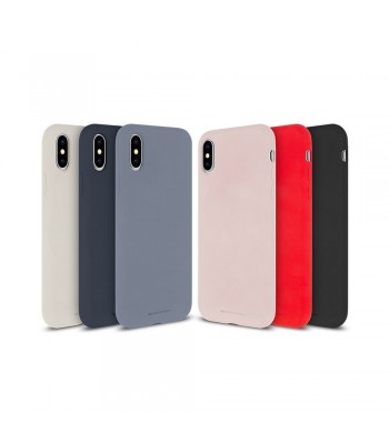 Samsung S22 Ultra Mercury Silicone Silky-Soft Black Кейс