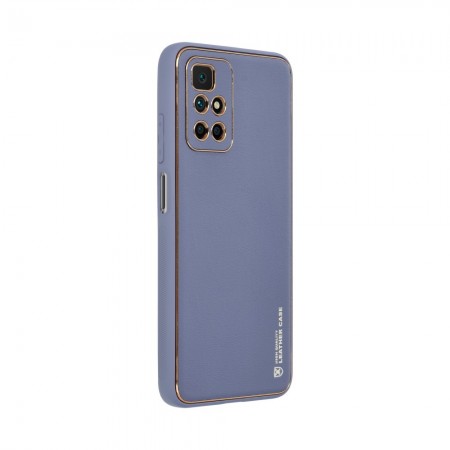 Xiaomi Redmi 10, Note 11 4G Forcell Leather Blue Кейс