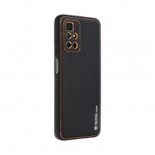 Xiaomi Redmi 10, Note 11 4G Forcell Leather Black Кейс