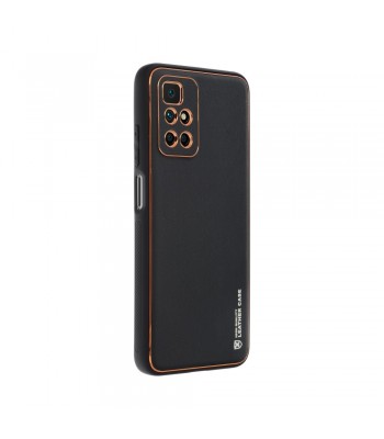 Xiaomi Redmi 10, Note 11 4G Forcell Leather Black Кейс