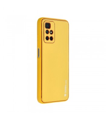 Xiaomi Redmi 10, Note 11 4G Forcell Leather Yellow Кейс