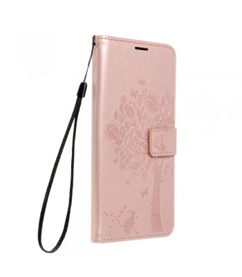 Xiaomi Redmi 10, Note 11 4G Forcell Mezzo Book Tree Rose Gold Кейс