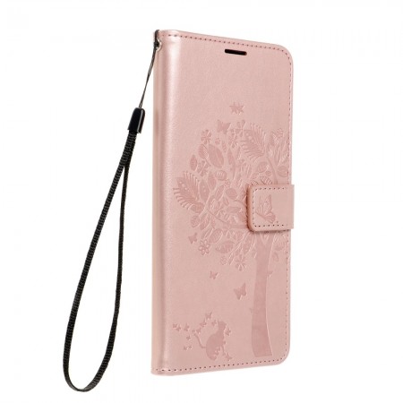 Xiaomi Redmi 10, Note 11 4G Forcell Mezzo Book Tree Rose Gold Кейс