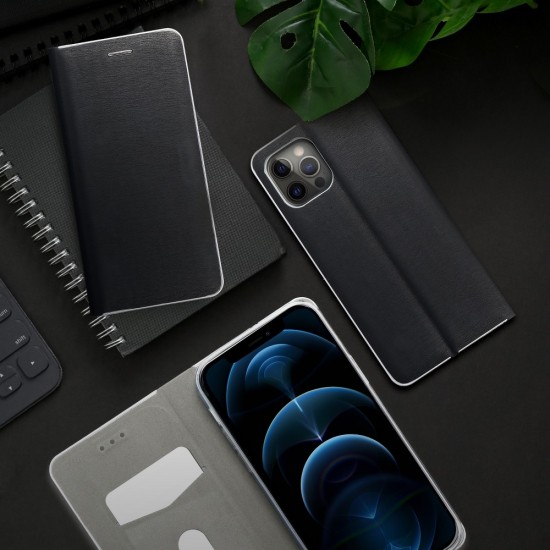 Xiaomi Redmi 9A, 9AT Forcell Luna Book Silver Black Кейс