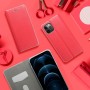 Xiaomi Redmi 9A, 9AT Forcell Luna Book Silver Red Кейс
