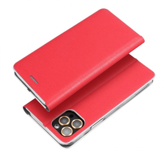 Xiaomi Redmi 9A, 9AT Forcell Luna Book Silver Red Кейс